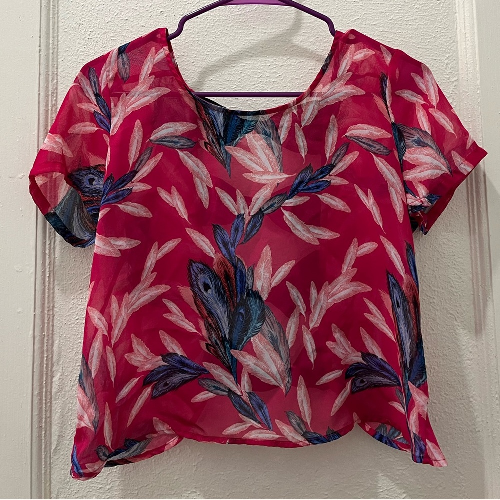 Material Girl Sheer Top